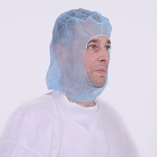 Disposable non-woven astronaut cap head cover with elastic