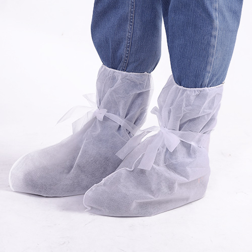 SMS boot cover with elastic on top and tie